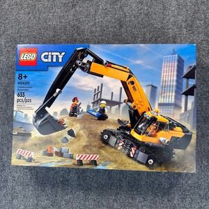 LEGO City Construction Excavator Set 60420 8+ 633 PCS Building Toy Retired